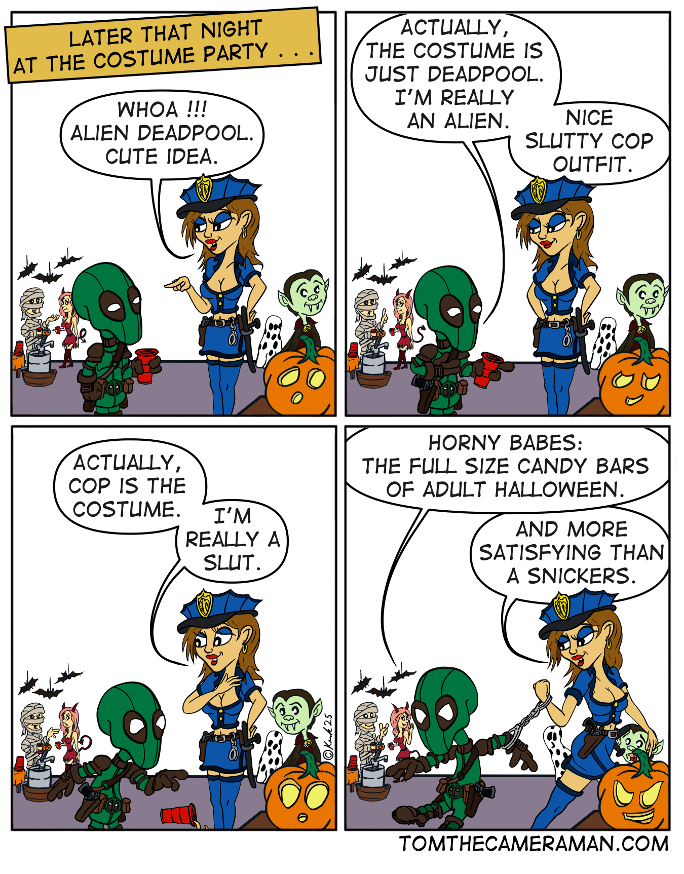 It’s a Fredpool Halloween