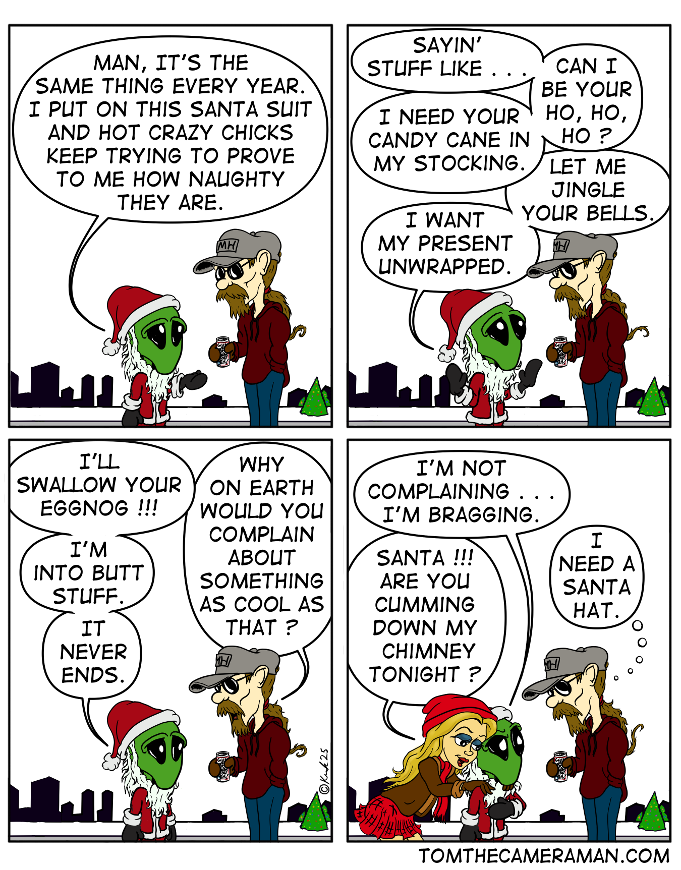 Naughty Babes at Christmas Time