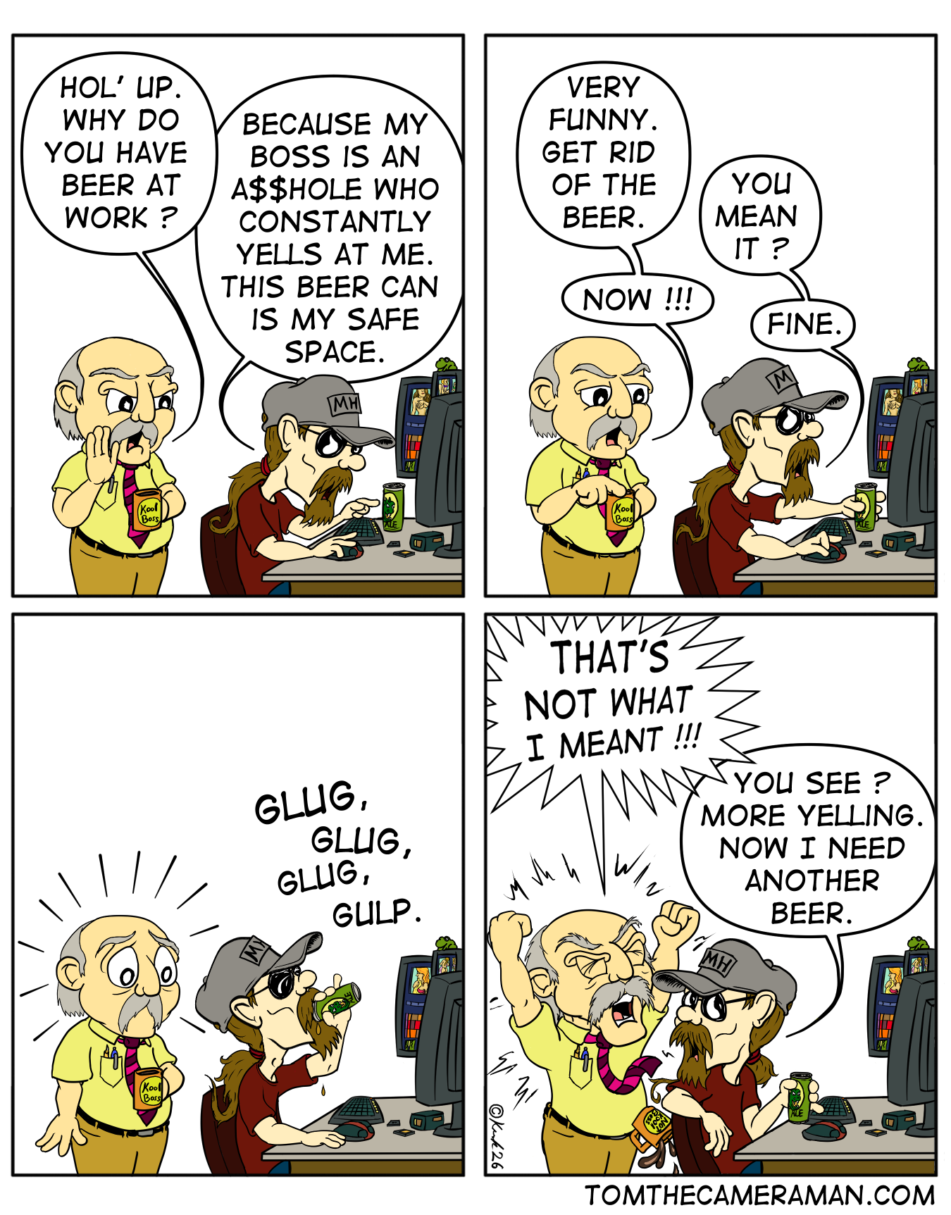 Beer at Work II: Beer is a Safe Space